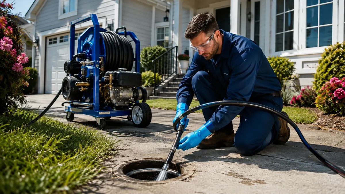Residential Hydro Jet Drain Cleaning in Julian